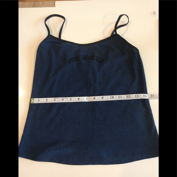 Navy blue Joe Boxer spaghetti strap top - Picture 3 of 9